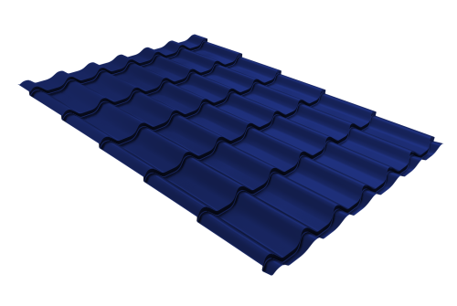 Профиль волновой модерн 0,45 PE RAL 5002 ультрамариново-синий