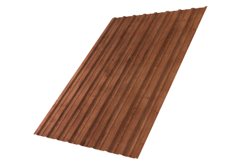 Профнастил С10A 0,45 Print Elite Rowan TwinColor