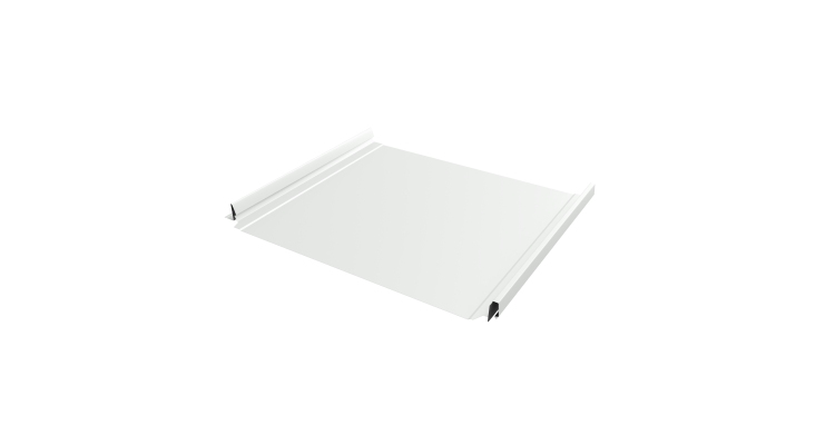 Кликфальц Pro Grand Line 0,45 Drap с пленкой на замках RAL 9003 сигнальный белый