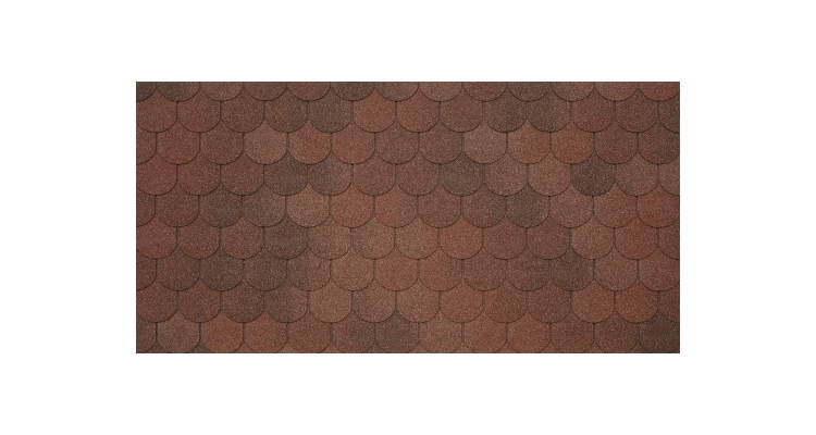 Битумная черепица TEGOLA ASSISI terracotta 420 (терракотта)