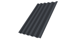 Профнастил НС35R 0,45 Drap RAL 7024 мокрый асфальт