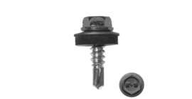 Саморез по металлу Daxmer 5,5х19 RAL 7004 (250) сверло №3