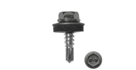 Саморез по металлу Daxmer 5,5х19 RAL 9006 (250) сверло №3