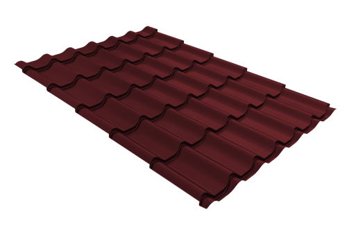 Профиль волновой классик 0,4 PE RAL 3005 красное вино